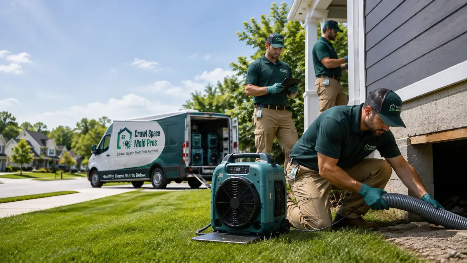 Crawl Space Mold Removal in Ionia, MO